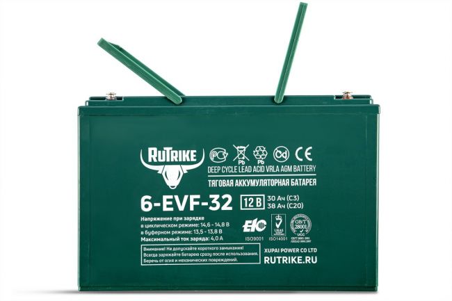 Тяговый аккумулятор RuTrike 6-EVF-32 (12V32A/H C3)