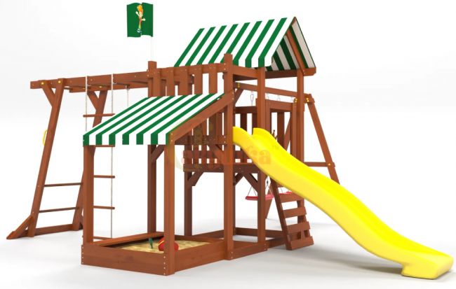 Детская игровая площадка Савушка TooSun (Тусун) 4 Plus с песочницей